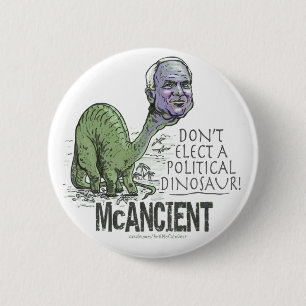 Badge Rond 5 Cm Dinosaure de McCain
