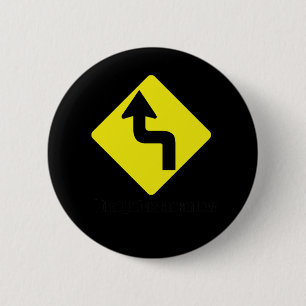 BADGE ROND 5 CM DIRECTEMENT COMME FLÈCHE
