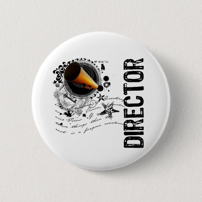 Badge Rond 5 Cm Directeur Alchemy (Devant)
