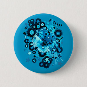 Badge Rond 5 Cm Disco_Ball
