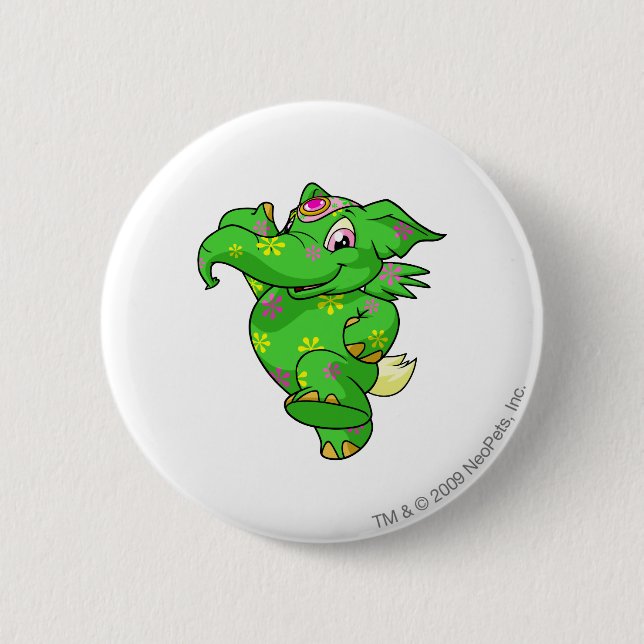Badge Rond 5 Cm Disco d'Elephante (Devant)