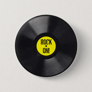 Badge Rond 5 Cm Disque vinyle