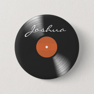Badge Rond 5 Cm Disque vinyle