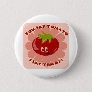 Badge Rond 5 Cm Dites Tomate !