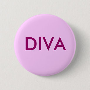 BADGE ROND 5 CM DIVA