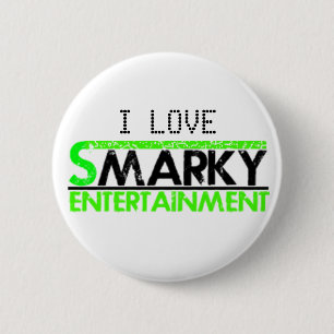 Badge Rond 5 Cm Divertissement de Smarky (insigne)