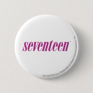Badge Rond 5 Cm Dix-sept Logo-Pourpres