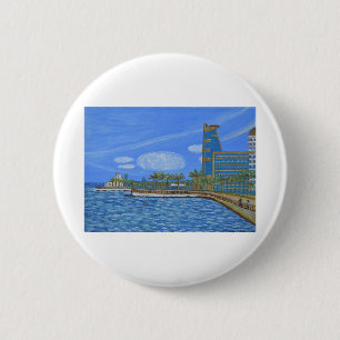 Badge Rond 5 Cm Djeddah arabie saoudite