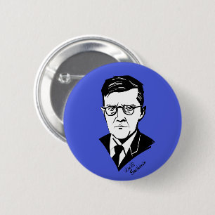 Badge Rond 5 Cm Dmitri Shostakovich