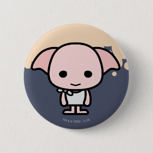 Badge Rond 5 Cm Dobby Cartoon Caractère Art
