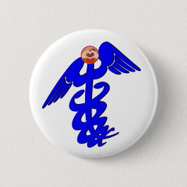 Badge Rond 5 Cm Docteur