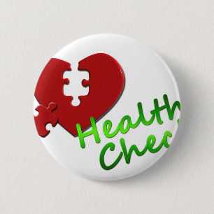 Badge Rond 5 Cm Docteur Infirmière Cabinet Médical Entreprise Paix