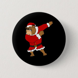 Badge Rond 5 Cm Dog de Christmas