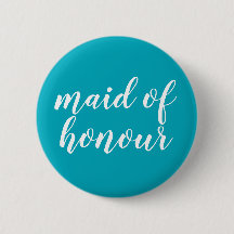 "Domestique bouton bleu et blanc d'honneur"