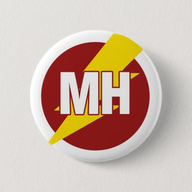 Badge Rond 5 Cm Domestique de bouton d'honneur (Devant)