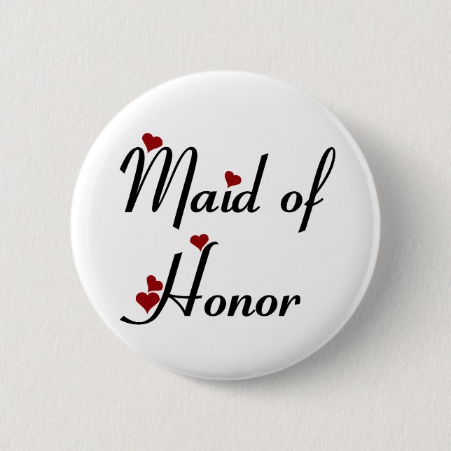 Badge Rond 5 Cm Domestique de bouton d'honneur (Devant)