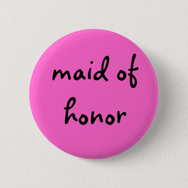 Badge Rond 5 Cm domestique d'honneur (Devant)