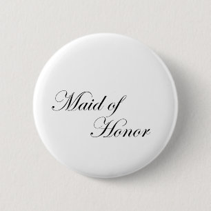 Badge Rond 5 Cm Domestique d'honneur