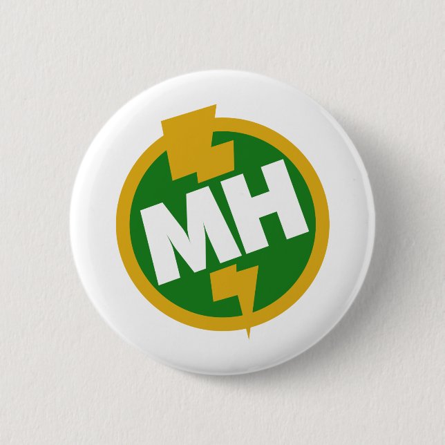 Badge Rond 5 Cm Domestique d'honneur (Devant)