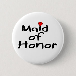 Badge Rond 5 Cm Domestique d'honneur