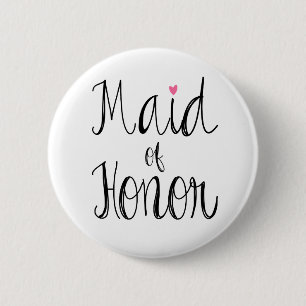 Badge Rond 5 Cm Domestique faite sur commande de manuscrit