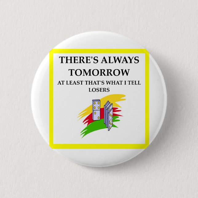 BADGE ROND 5 CM DOMINOS (Devant)
