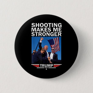 Badge Rond 5 Cm Donald Trump 2024 me renforce
