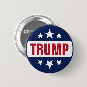 Badge Rond 5 Cm Donald Trump à la présidence 2024