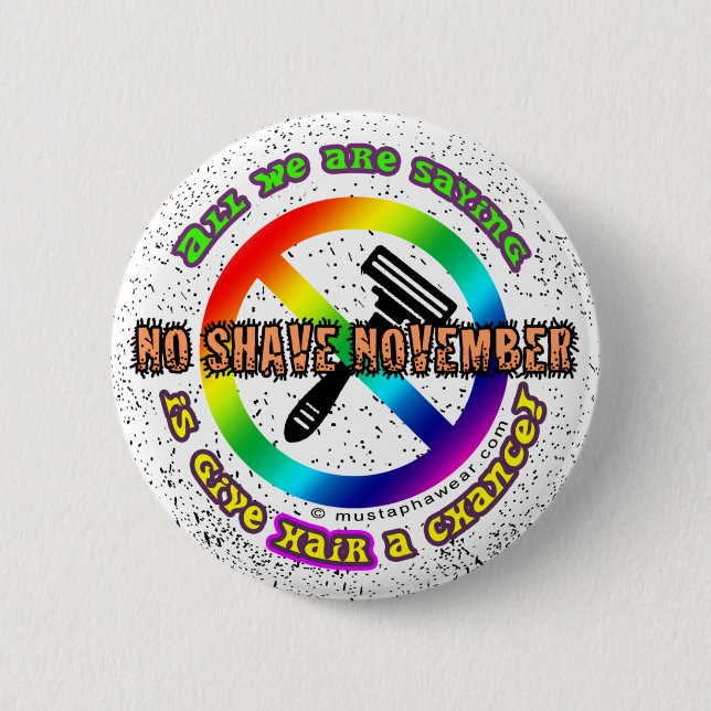 Badge Rond 5 Cm "Donnez à des cheveux une occasion ! " (Devant)