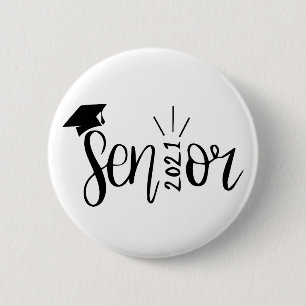 Badge Rond 5 Cm Dons De Diplôme, Classe De 2021, Enseignant 2021