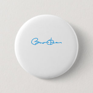 Badge Rond 5 Cm Don't Boo Vote - Sticker Barack Obama (Bleu Blanc)
