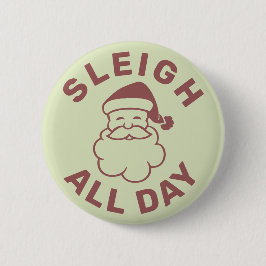 Badge Rond 5 Cm Dormir toute la journée