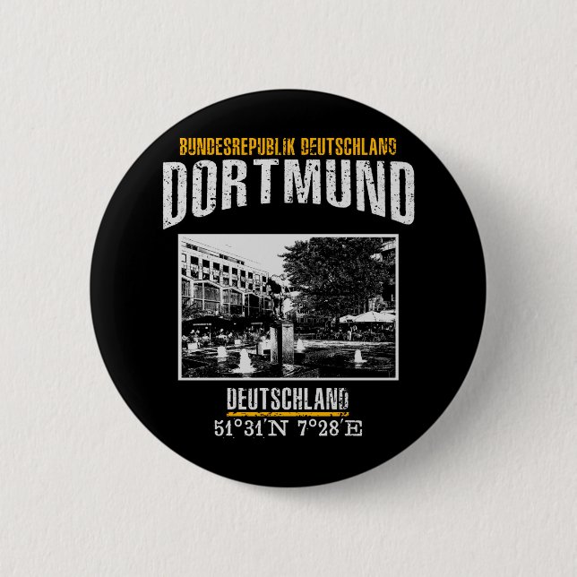 Badge Rond 5 Cm Dortmund (Devant)