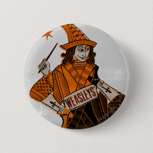 Badge Rond 5 Cm Dos de carte des Weasley