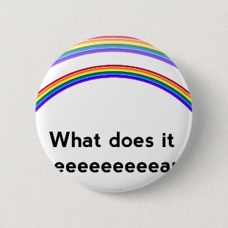 Badge Rond 5 Cm Double arc-en-ciel