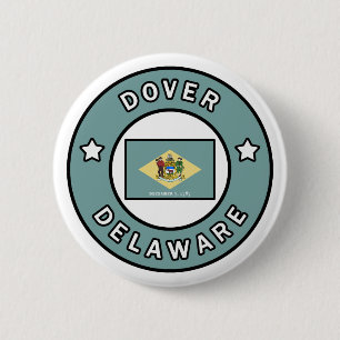 Badge Rond 5 Cm Dover Delaware