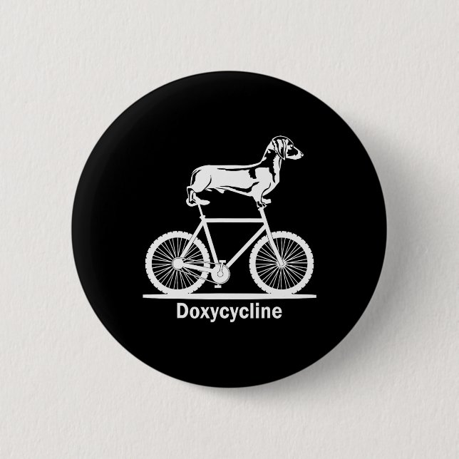 Badge Rond 5 Cm Doxycycline Pharmacie Pun drôle Pharmacie vétérina (Devant)