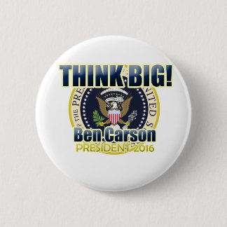 Badge Rond 5 Cm Dr. Ben Carson pour le président