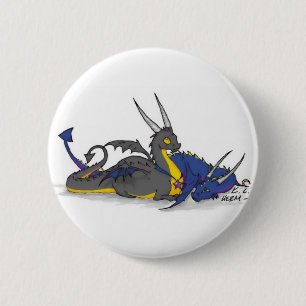 Badge Rond 5 Cm dragons de bébé