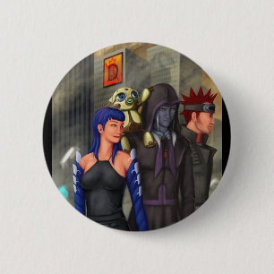 Badge Rond 5 Cm Dragons de DES de lignée de La : M16