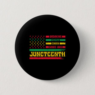 Badge Rond 5 Cm Drapeau Afro-Américain Drapeau Dun Dun Dun Dun Dun