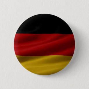 Badge Rond 5 Cm Drapeau allemand