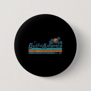 Badge Rond 5 Cm Drapeau Américain G 2025 Du Golfe Des Etats-Unis E