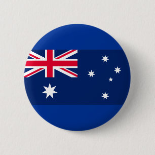 Badge Rond 5 Cm Drapeau australien