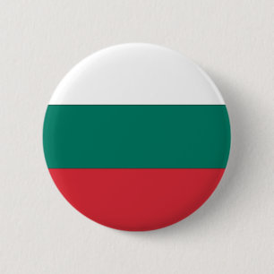 Badge Rond 5 Cm Drapeau bulgare