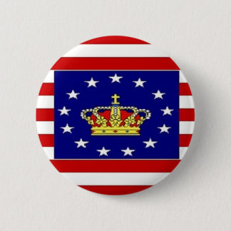 Badge Rond 5 Cm Drapeau d'ampère