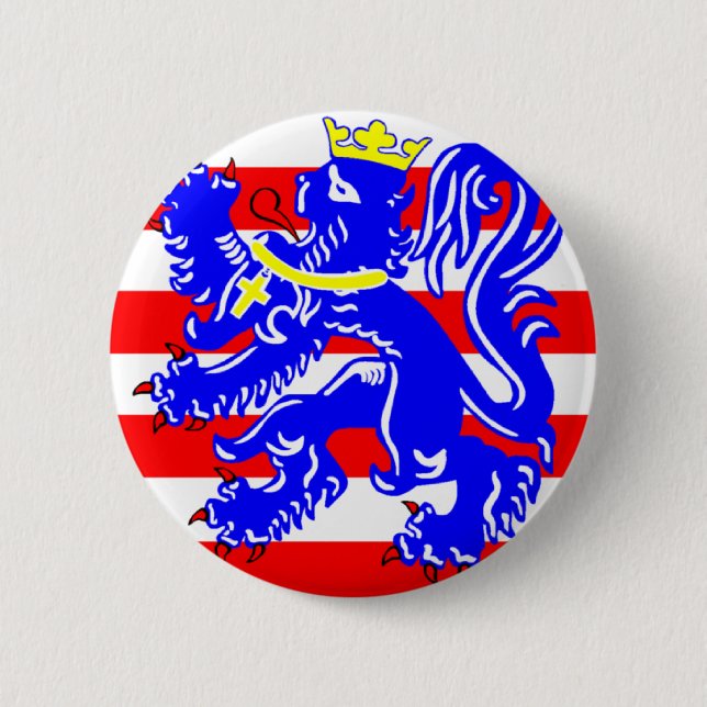 Badge Rond 5 Cm Drapeau de Bruges (Devant)