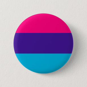 Badge Rond 5 Cm Drapeau de fierté androgyne