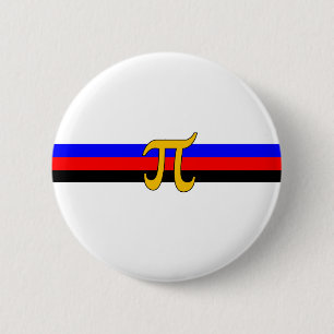 Badge Rond 5 Cm Drapeau de fierté de Polyamory
