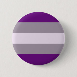 Badge Rond 5 Cm Drapeau de fierté grise sexuelle
